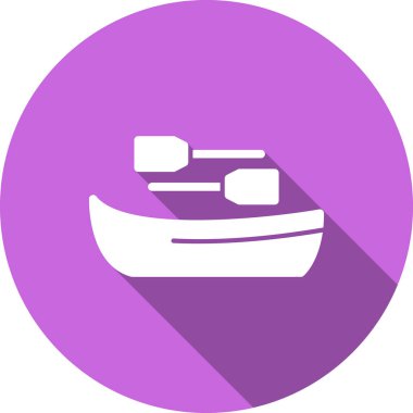 Gemi simgesinin vektör illüstrasyonu