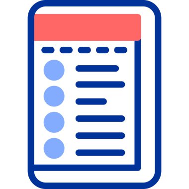 Kitap. Web simgesi basit illüstrasyon