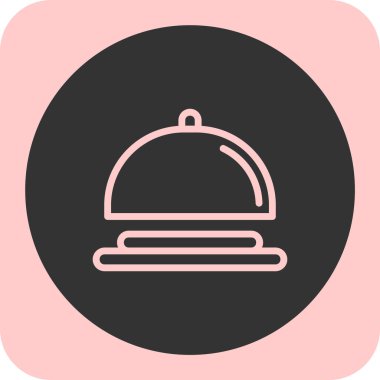 Gıda simgesinin vektör illüstrasyonu