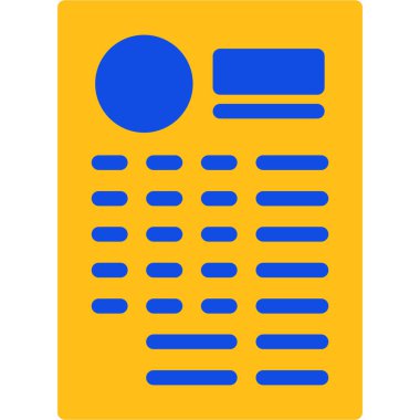 telefon web simgesi basit illüstrasyon