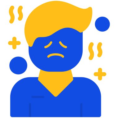 Ateşim var. Web simgesi basit illüstrasyon