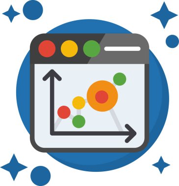 Analiz grafiği çizelgesi simgesi