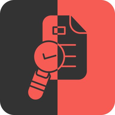 Alarm saat simgesi düz stil ve web tasarımı için uzun gölge vektör çizimi.