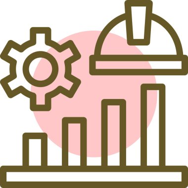 Modern simgenin vektör illüstrasyonu