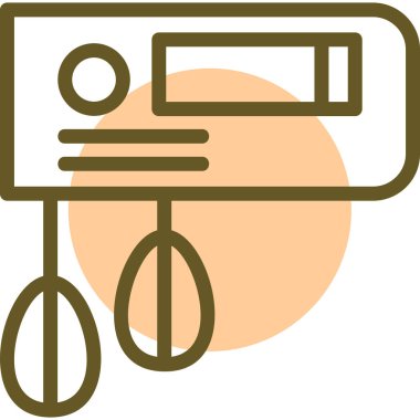 Modern bir simgenin vektör illüstrasyonu