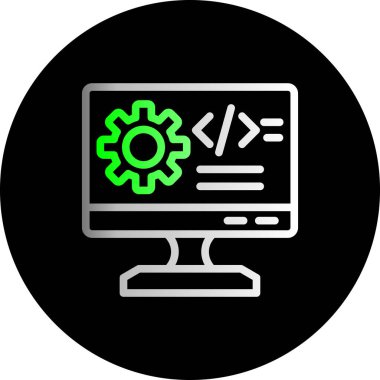 Web geliştirme kutsal kişilerin resmi, vektör çizim