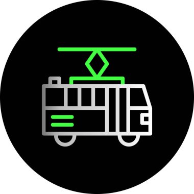 Modern otomatik simge eksikliğinin vektör illüstrasyonu