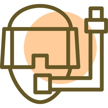 Modern b 'nin vektör illüstrasyonu