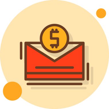 para düz vektör simgeleri