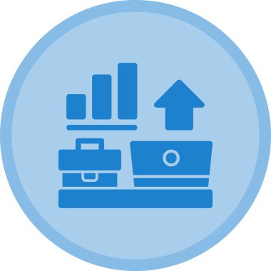 Bina. Web simgesi basit illüstrasyon