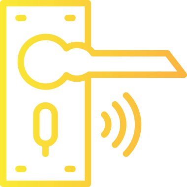 ev anahtarı ikon vektör illüstrasyonu