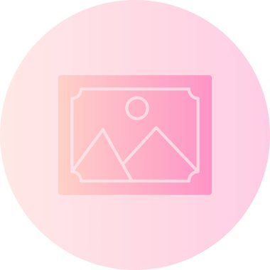 Modern simgenin vektör illüstrasyonu