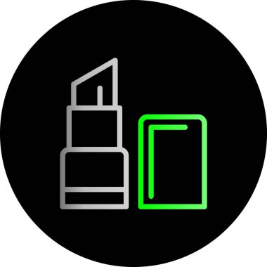 Benzersiz Batarya Vektörü Kabartma Simgesi