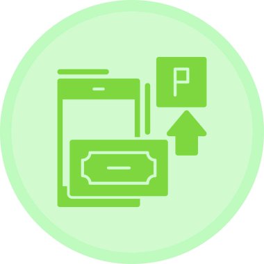 Modern b 'nin vektör çizimi pil ikonundan yoksun