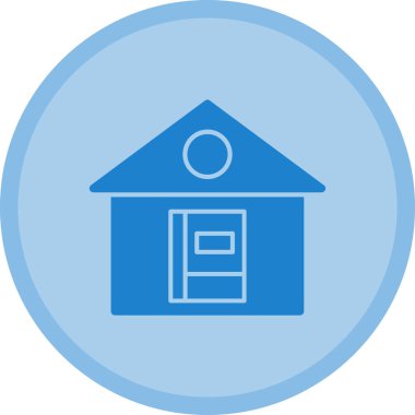 Ev simgesi vektör illüstrasyonu