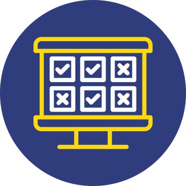 Web simgesi, seo teknolojisinin vektör illüstrasyonu