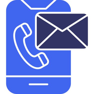 e-posta iletişim simgesi - özet biçimi