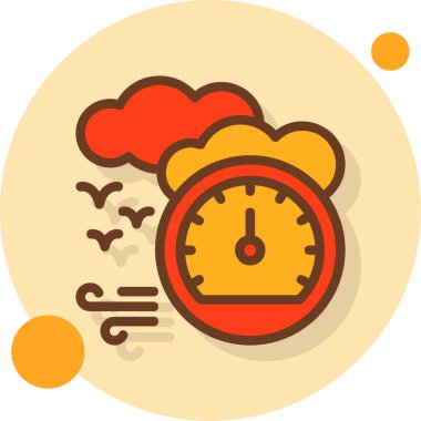 termometre sıcaklık simgesi, vektör illüstrasyonu