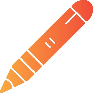 kalem simgesi vektör illüstrasyonu