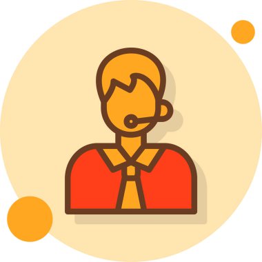 call support. simple illustration