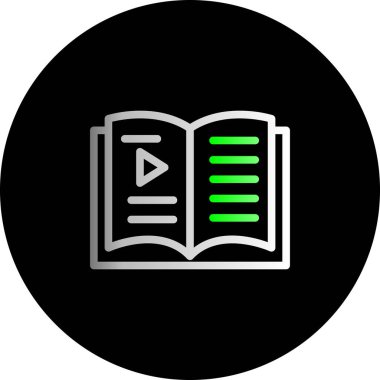 Vektör Defteri Simgesi illüstrasyonu