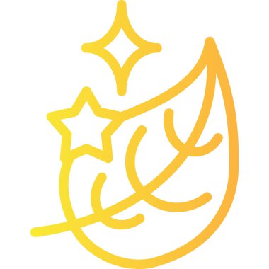 Patates kızartması vektör ikonu. stil vuruş sembolüdür, simge sarı renk, açık mavi arkaplan.