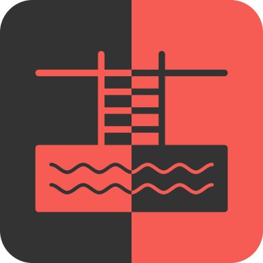 Vektör illüstrasyonu, simge ögesi arkaplanı