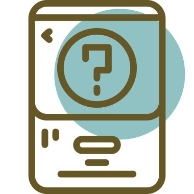 mobil simge vektör illüstrasyonu