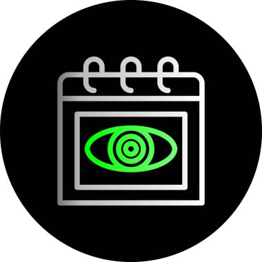 Kamera simgesi. Vektör düzlüğü 10 birim