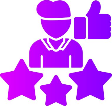 yıldız derecelendirme vektörü illüstrasyonu