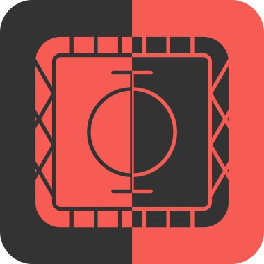 Modern b 'nin vektör illüstrasyonu eksik simgesi