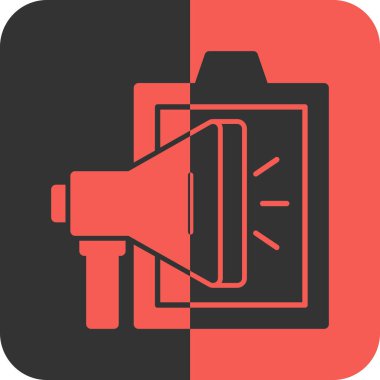 hoparlör vektör simgesi düz resimleme