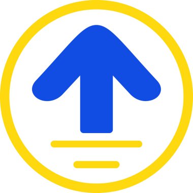 Modern bir simgenin vektör illüstrasyonu