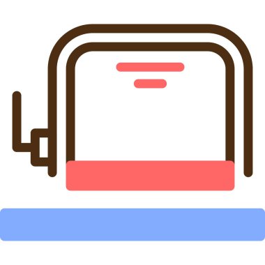 Kitap. Web simgesi basit illüstrasyon