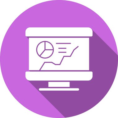 seo modern simgesinin vektör illüstrasyonu