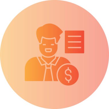 iş simgesi vektör illüstrasyonu