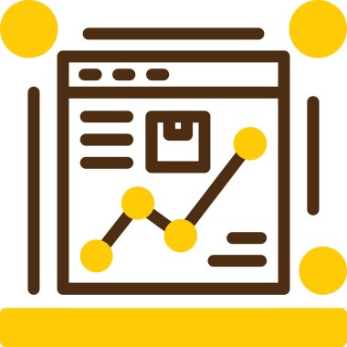 veri analiz çizelgesi simgesi - özet biçimi