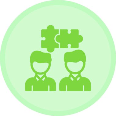 iş ekibi simgesi, vektör illüstrasyonu