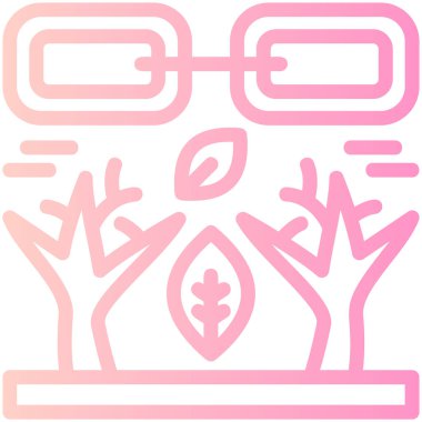 Pembe arka planda çiçek çelengi olan bir kadının vektör çizimi