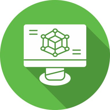 ağ simgesi, vektör illüstrasyonu