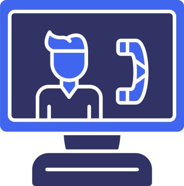 Çağrı merkezi. Basit resimleme