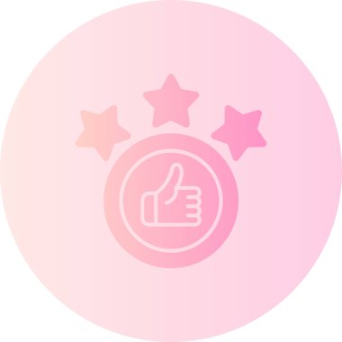 Eli olan bir yıldızın vektör çizimi