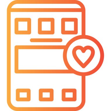 Cep telefonu. Basit resimleme