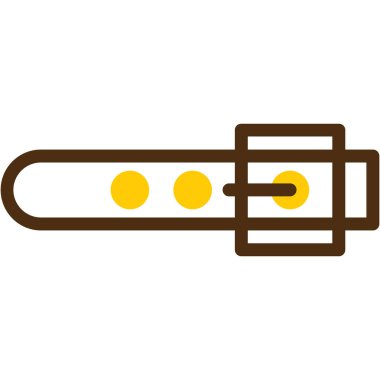 müzik enstrümanı düz biçim vektör illüstrasyon tasarımı