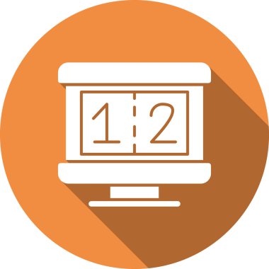 Web tasarım simgesi. Basit resimleme