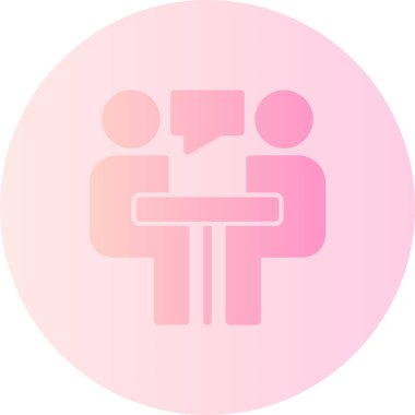 iş simgesi vektör illüstrasyonu