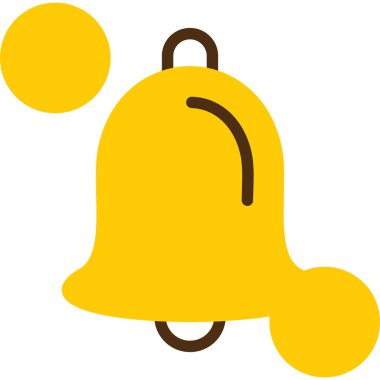 Zil. Web simgesi basit illüstrasyon