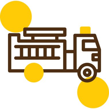 servis simgesi vektör illüstrasyonu