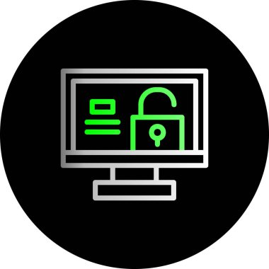 seo modern simgesinin vektör illüstrasyonu