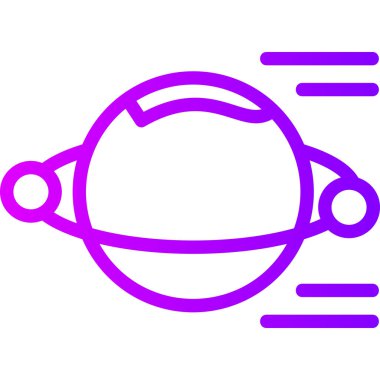 Uydu Simgesi, vektör illüstrasyonu